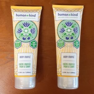 Two Human Kind Body Souffle, 6.76 fl. oz. Each